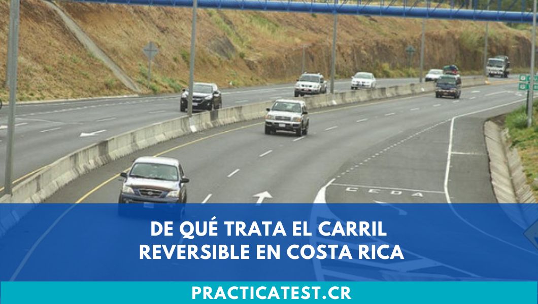 De qué trata el carril reversible en Costa Rica