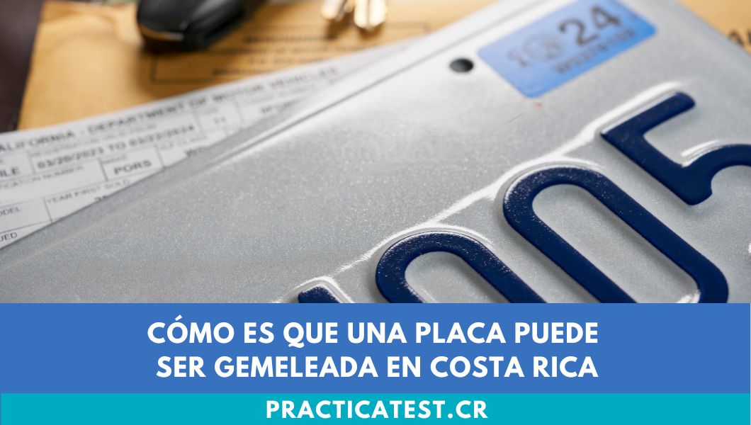 Cómo es que una placa puede ser gemeleada en Costa Rica