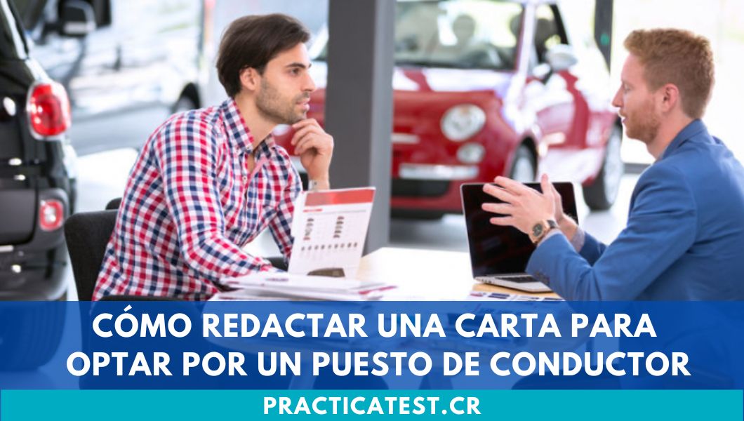 Cómo redactar una carta para optar por un puesto de conductor