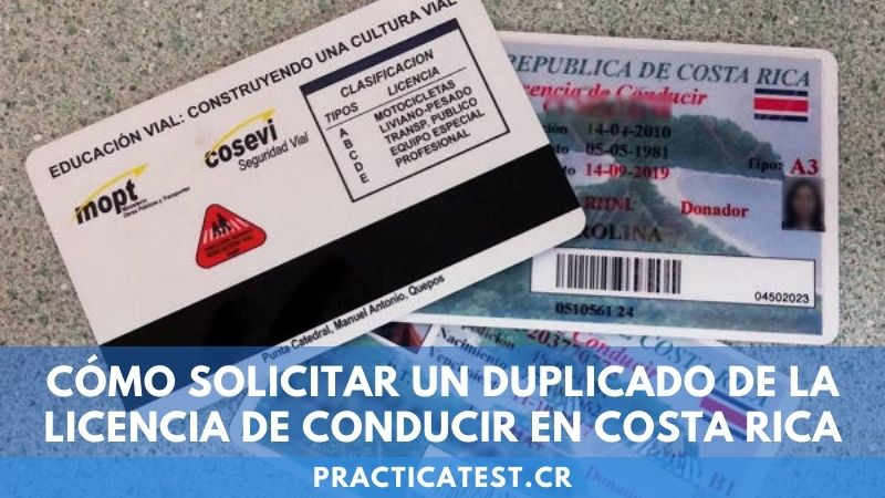 Cómo solicitar un duplicado de la licencia en Costa Rica