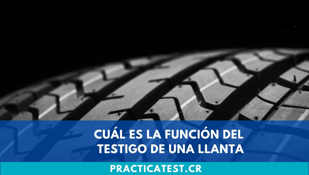 Cuál es la función del testigo de una llanta